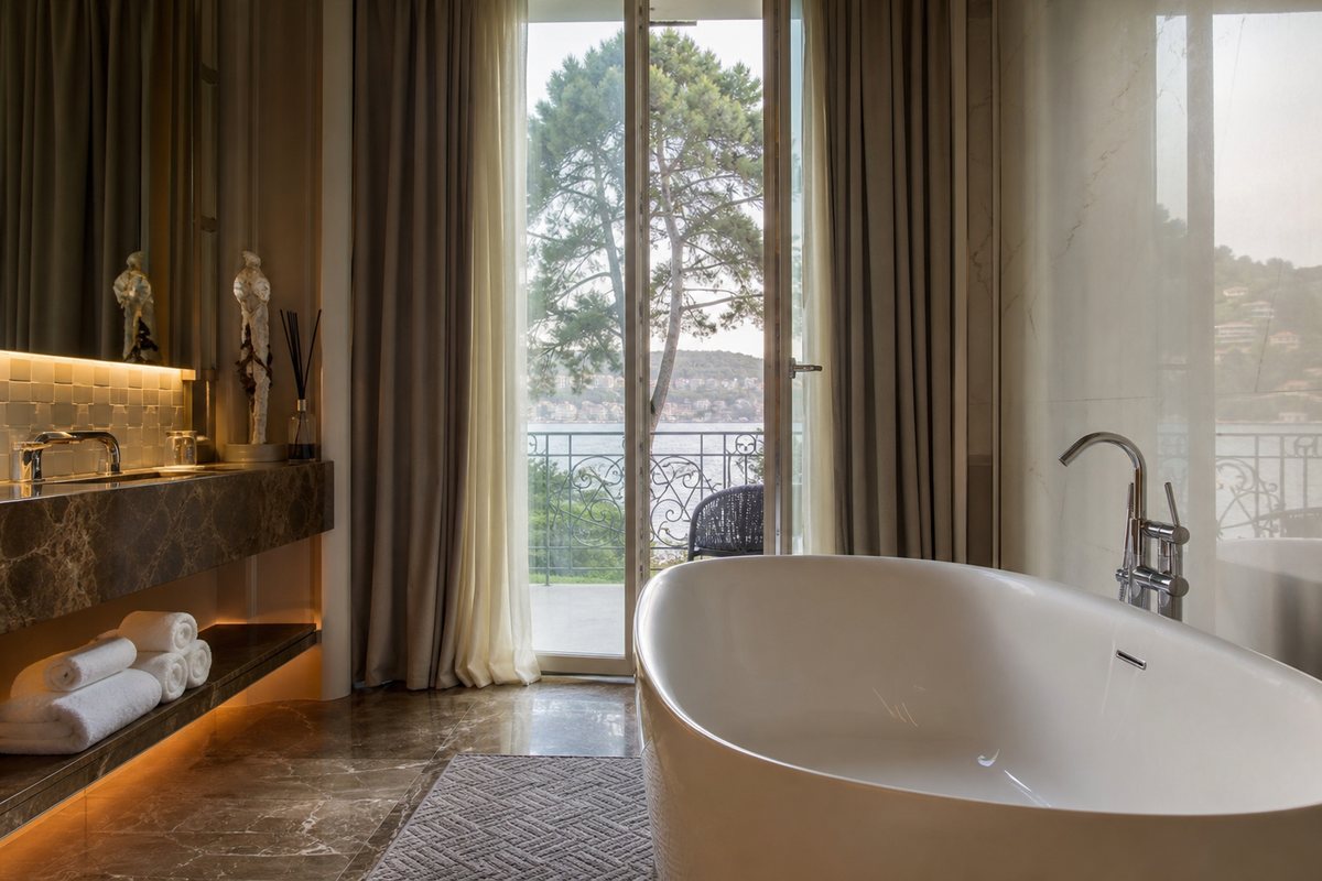 Réalisation de salle de bain haut de gamme BainLux